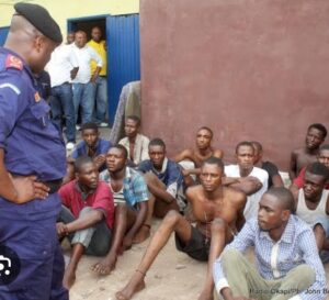 RDC/Opération Ndobo: La Police a présenté 12 présumés criminels à Matadi.