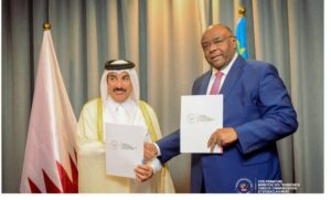 Lire la suite à propos de l’article Kinshasa et Doha se lancent dans des projets d&rsquo;envergure : 18 protocoles entrent en vigueur 