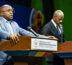 RDC : le VPM de la sécurité intérieure a fait part de la gravité observée au niveau de la situation dans les territoires encore occupés par les rebelles du M23/AFC.