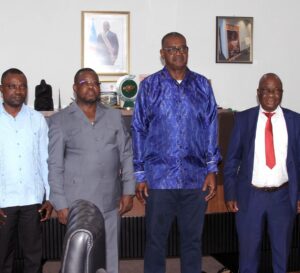 Signature d&rsquo;un Protocole d’accord portant sur l’encadrement de l’impôt lié à la superficie des concessions minières entre le CAMI et la province du Kasaï : Le DG Popol Mabolia Yenga veut élargir l&rsquo;apport du secteur minier.