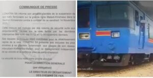 Lire la suite à propos de l’article Intempéries à Kinshasa : ONATRA suspend le trafic ferroviaire Matadi–Kinshasa