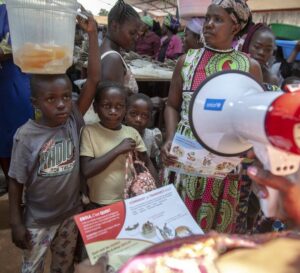 RDC : Une campagne nationale pour protéger 17 millions d’enfants contre la rougeole et la rubéole