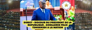 Lire la suite à propos de l’article Félix Tshisekedi à la Nation : “Les ténèbres ne régneront pas toujours — RDC, lève-toi !”